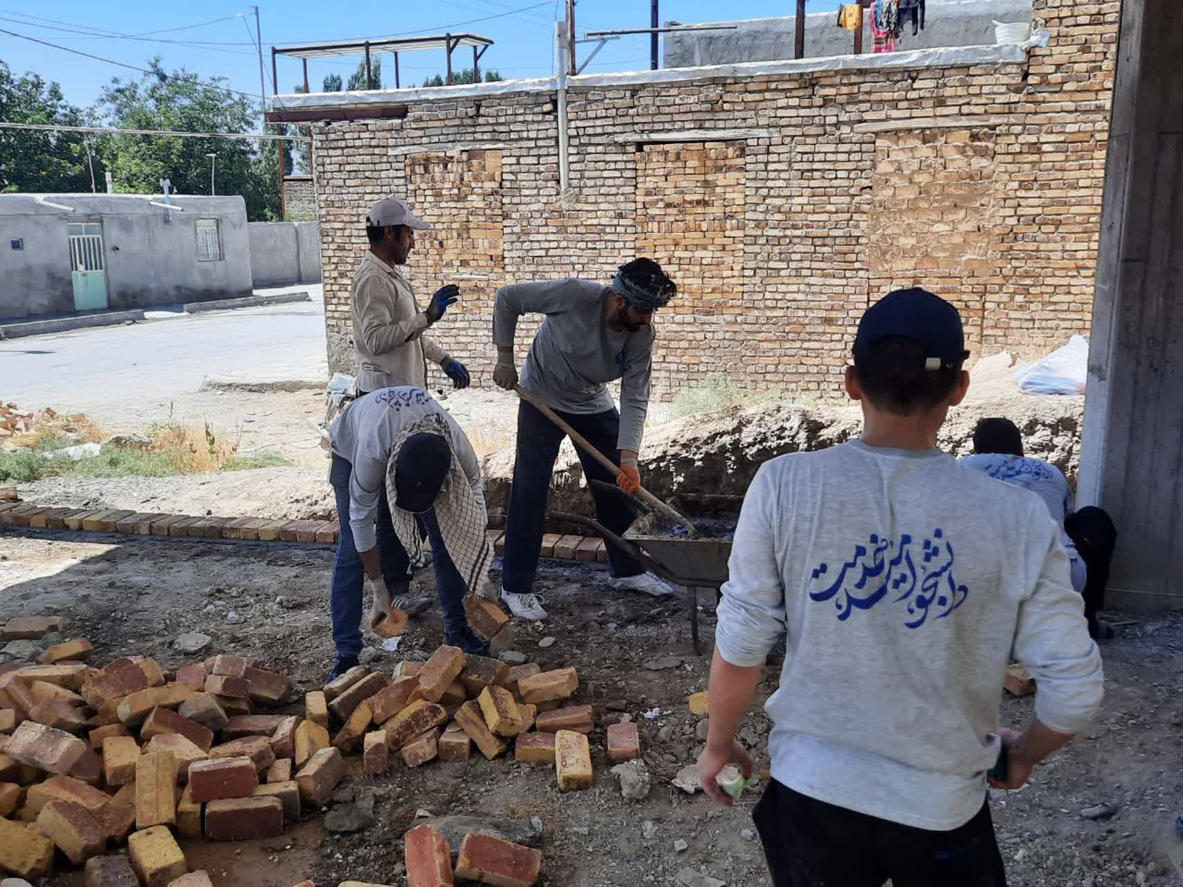 خدمات عمرانی دانشجویان جهادگر دانشگاه علوم پزشکی اراک 3