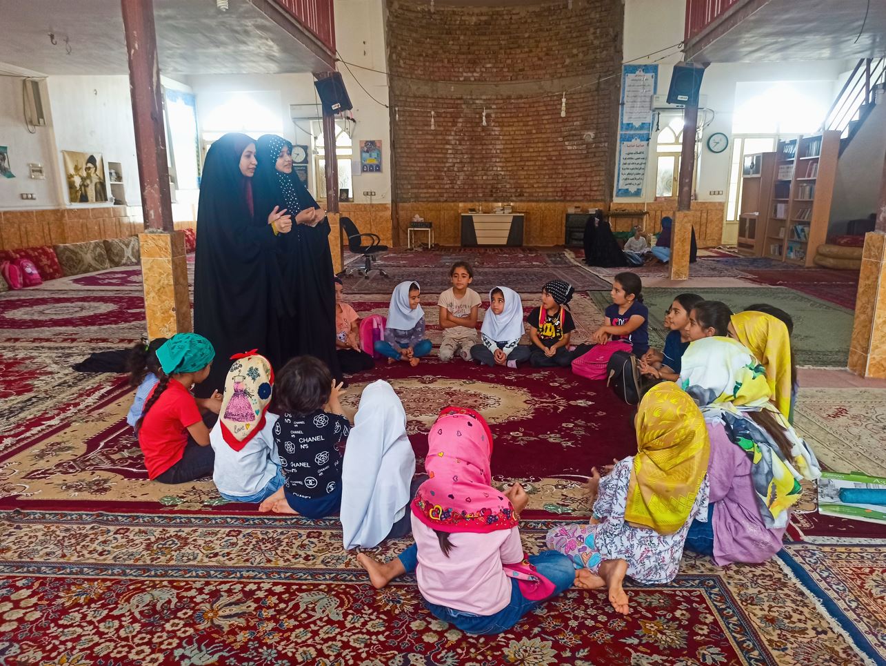 دانشجویان جهادگر در سفر به ایلام، روستای سراب باغ 
