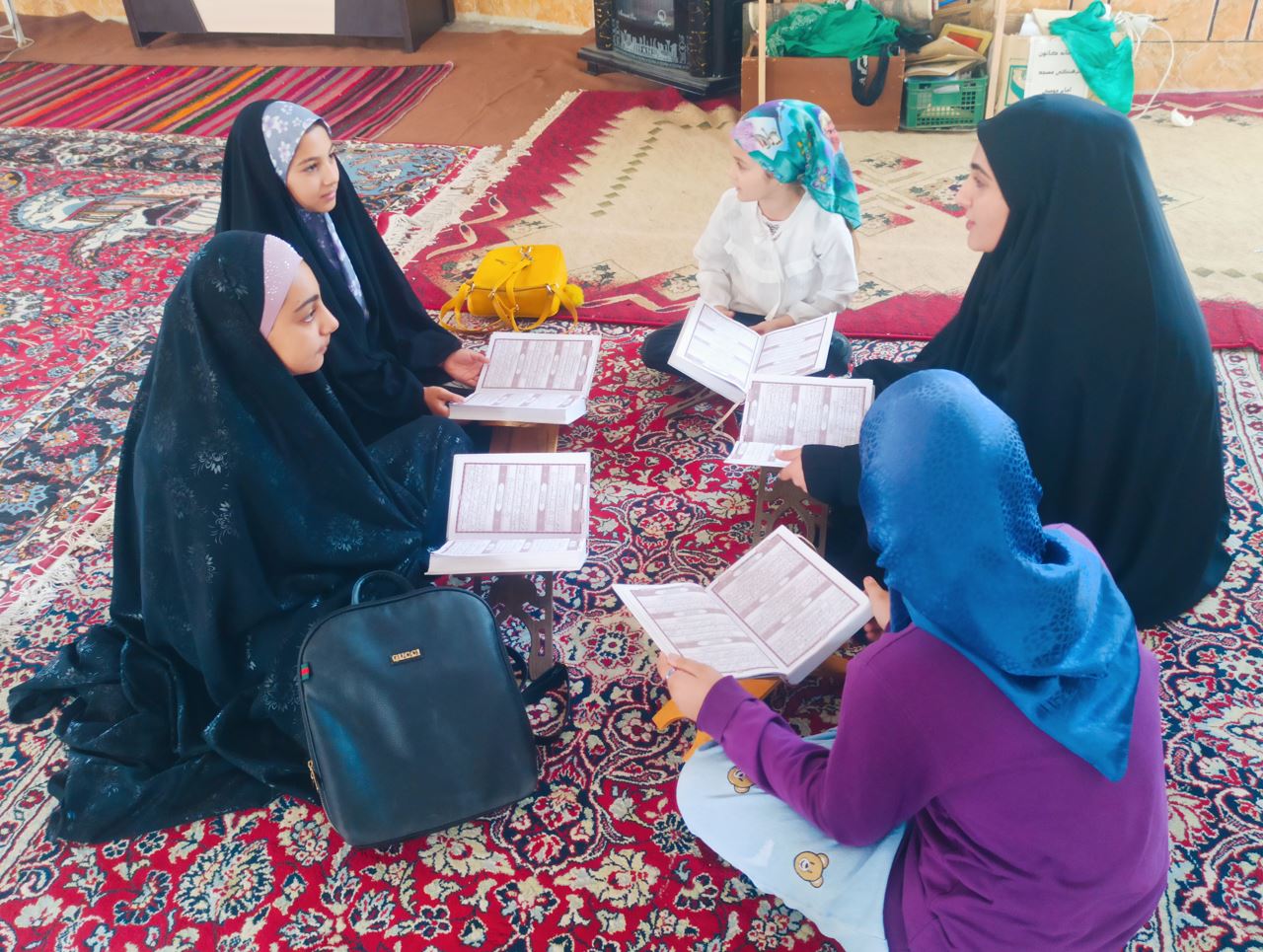 دانشجویان جهادگر در سفر به ایلام، روستای سراب باغ 