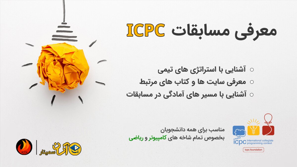 تصویر معرفی مسابقات ICPC