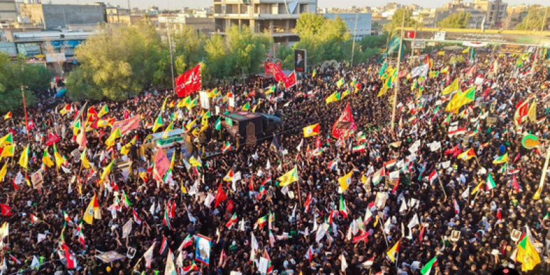 عراق میزبان تشییع تاریخی آقای شهید ایران