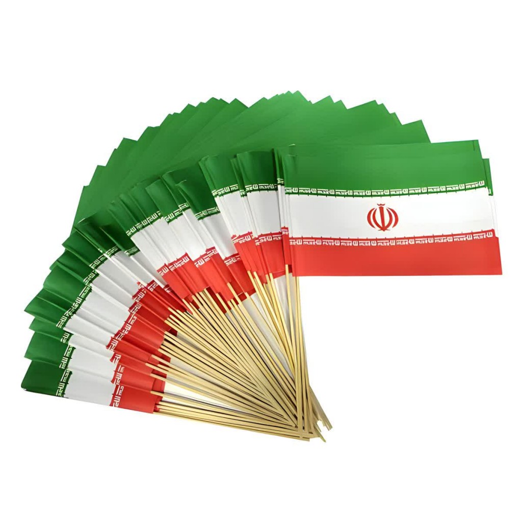 پرچم دستی کاغذی ایران