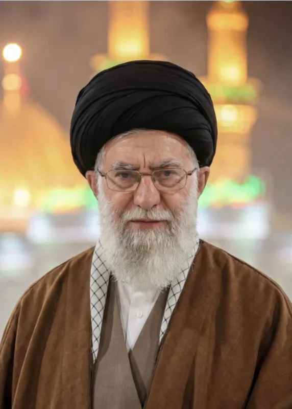 کتیبه عمودی ویژه شهادت رهبر انقلاب طرح شماره 20244