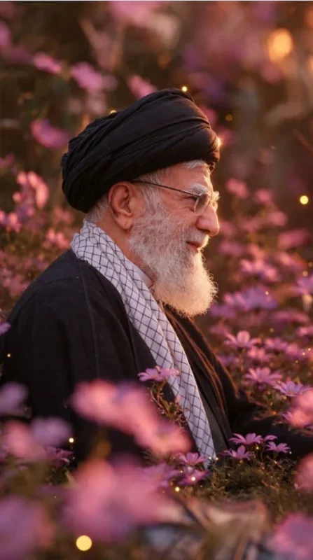 کتیبه عمودی ویژه شهادت رهبر انقلاب طرح شماره 20282