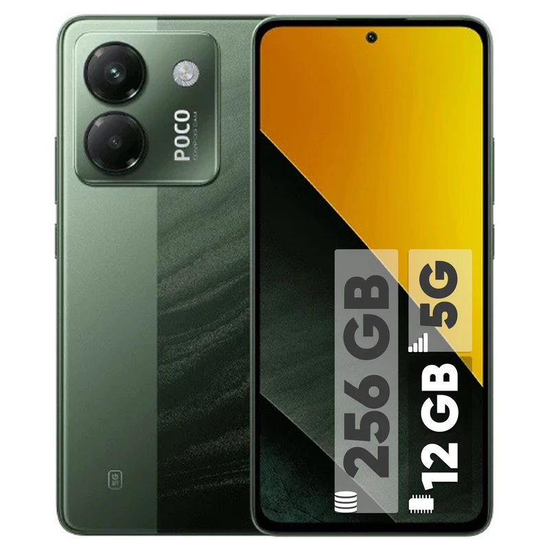 گوشی شیائومی Poco M7 Pro 5G رجیسترشده دو سیم‌کارت 256 گیگابایت با رم 12 گیگابایت
