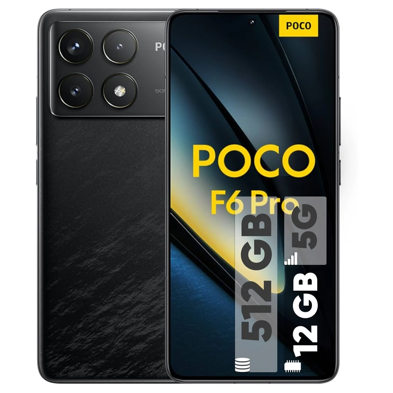 گوشی شیائومی Poco F6 Pro رجیستر‌شده دو سیم‌کارت 512 گیگابایت با رم 12 گیگابایت