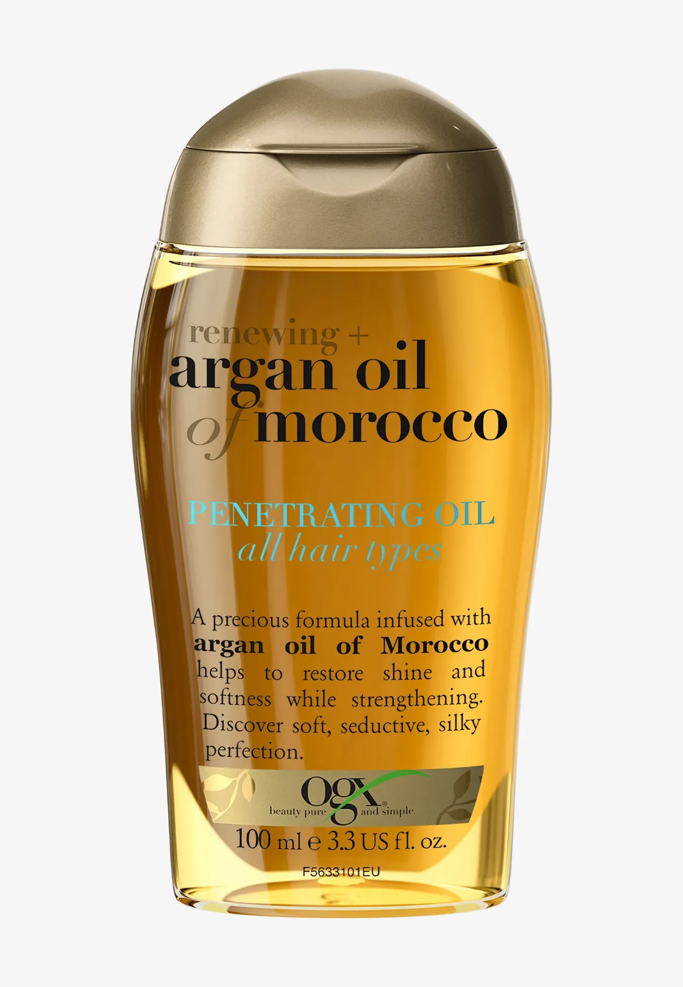 روغن مو آرگان او جی ایکس OGX مدل Renewing+ Argan Oil Of Morocco Penetrating Oi