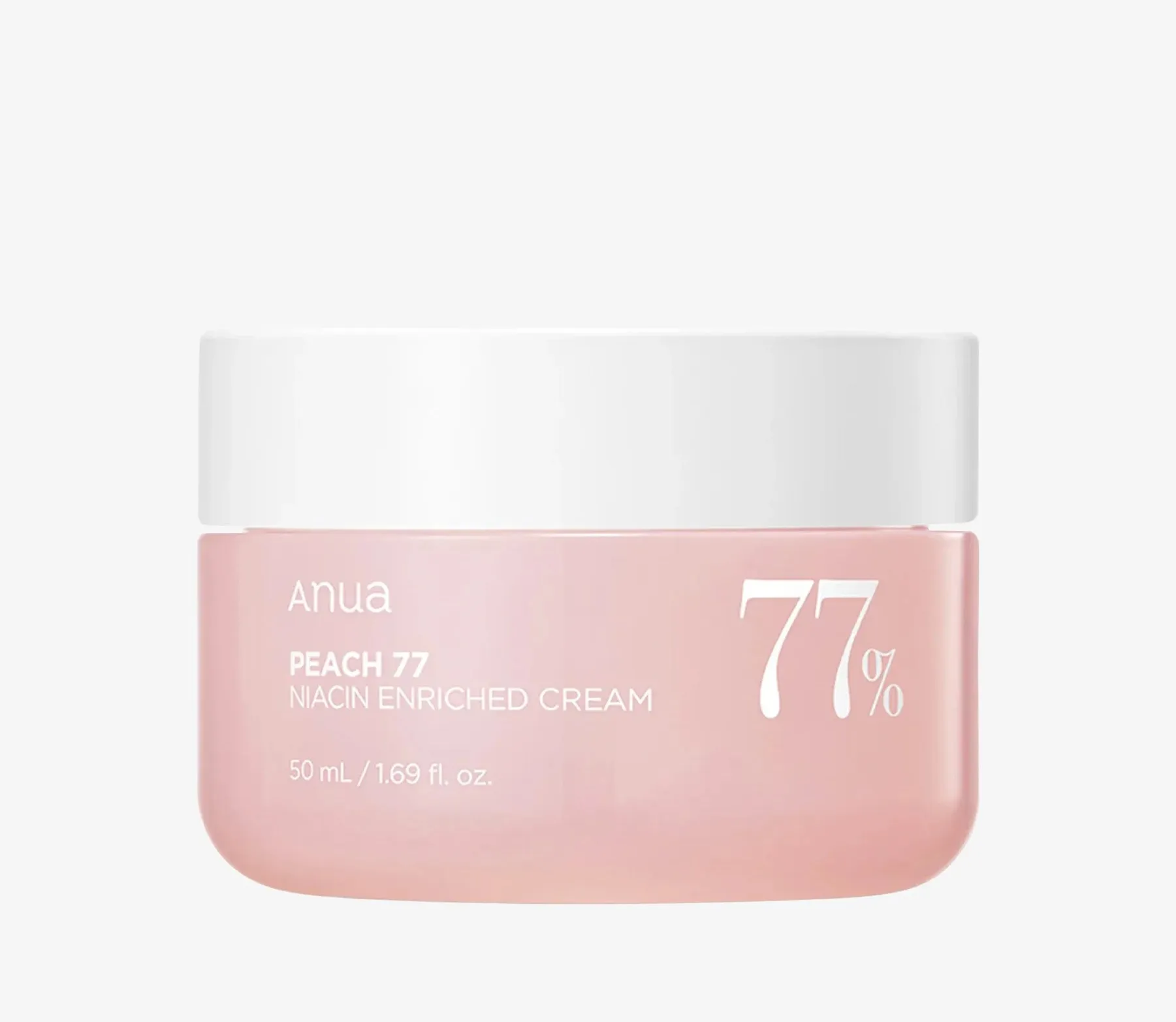 کرم روشن‌کننده و آبرسان هلو 77% آنوا 50 میل - 50ml