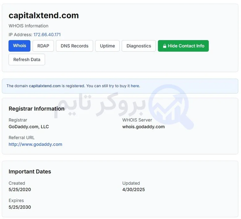 کپیتال اکستند | Capitalxtend 2 دامنه بروکر کپیتال اکستند