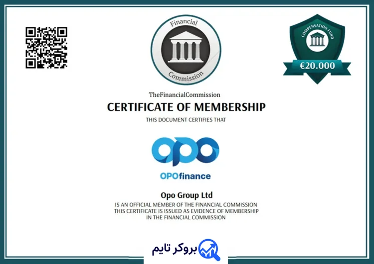 اوپو فایننس | Opofinance 5 بیمه حساب مشتریان بروکر اپوفایننس تا 20 هزار یورو