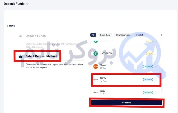 بروکر استار تریدر | StarTrader 21 نحوه شارژ حساب در بروکر استار تریدر | بروکر تایم