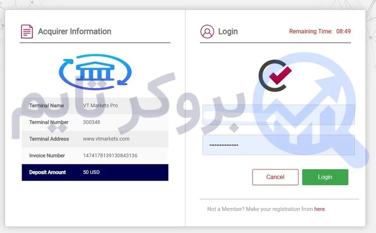 بروکر وی تی مارکتس | VT Markets 24 آموزش شارژ حساب در بروکر وی تی مارکتس