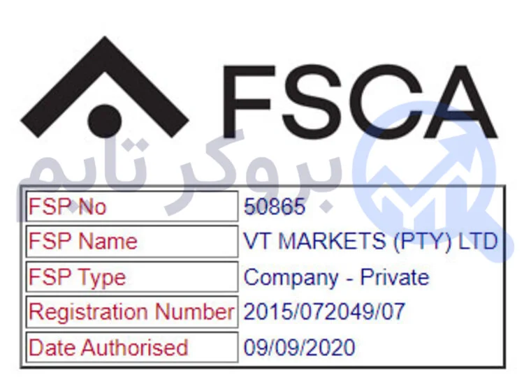 بروکر وی تی مارکتس | VT Markets 2 رگوله FSCA وی تی مارکتس