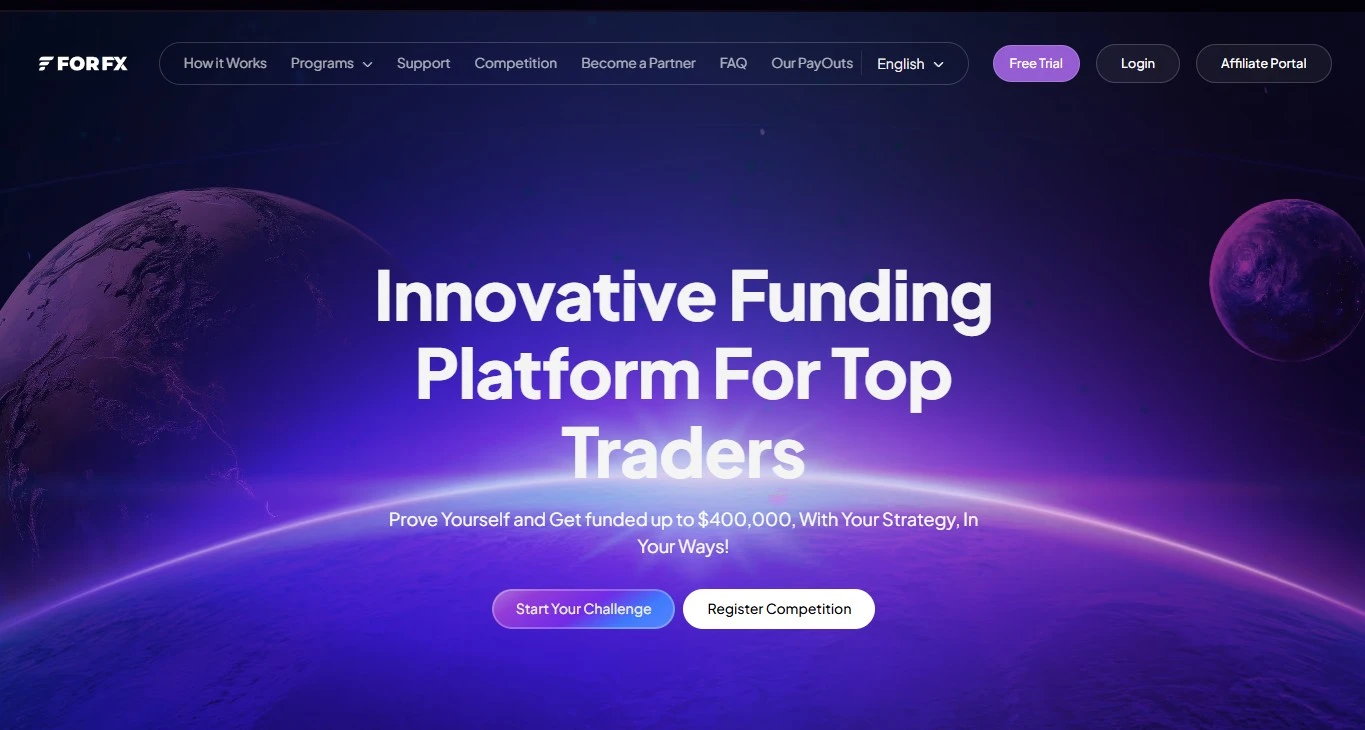 فور اف ایکس | Forfx 6 پراپ فرم فور اف ایکس | بروکر تایم