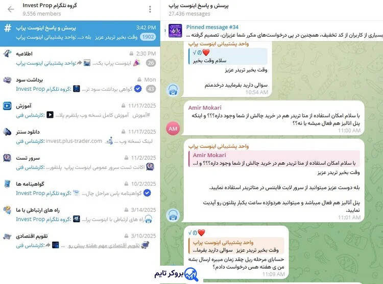 اینوست پراپ | Invest Prop 15 شبکه های اجتماعی پراپ فرمInvest Prop