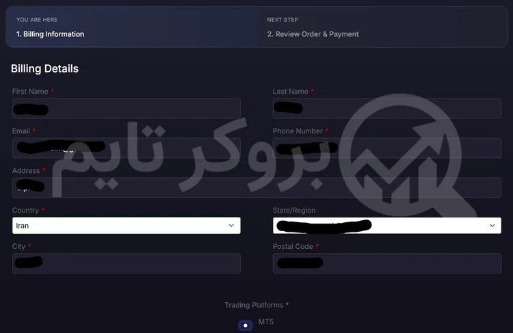 فور اف ایکس | Forfx 16 آموزش تصویری خرید چالش از پراپ فرم فور اف ایکس از طریق تاپ چنج | بروکر تایم