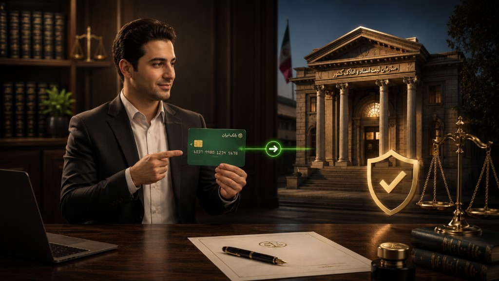 Trust and legal security illustration