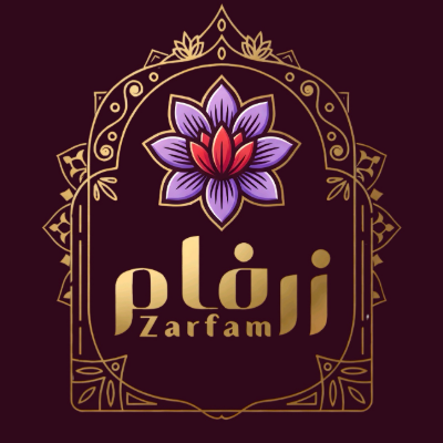 لوگوی زعفران اصل کشاورز زرفام