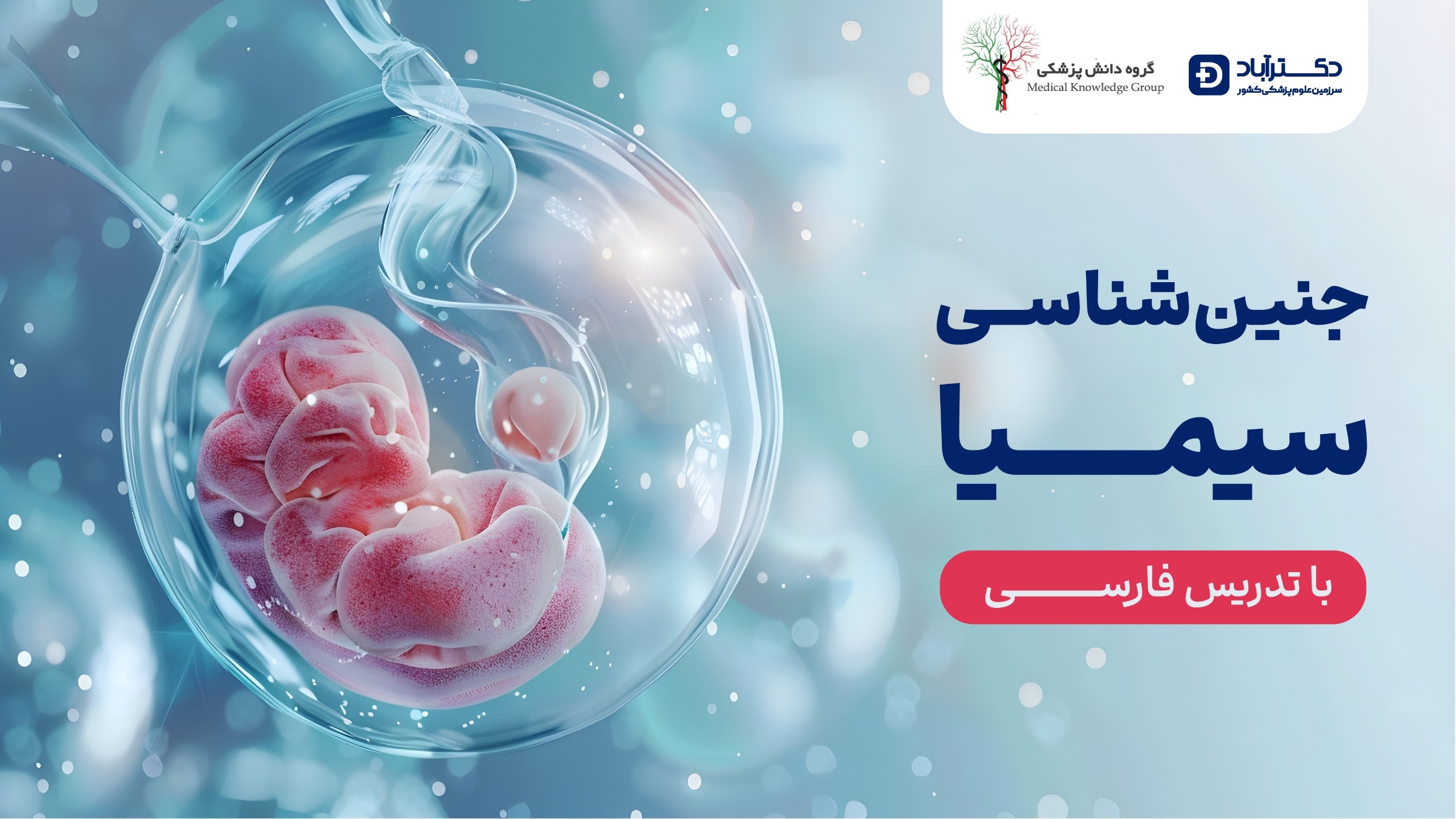 جنین شناسی سیمیا با تدریس فارسی
