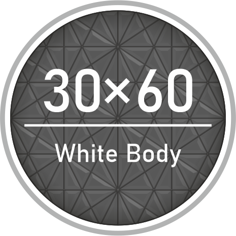 30 در 60 بدنه سفید