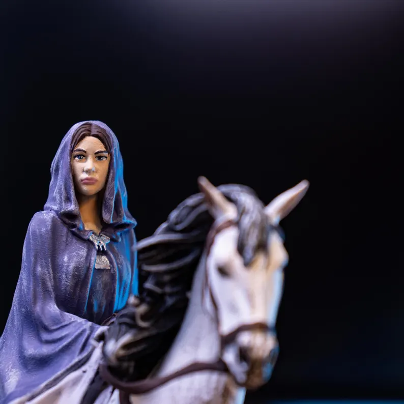 فیگور آروئن روی اسب (Arwen on Horseback) – سری The Lord of the Rings - تصویر 1