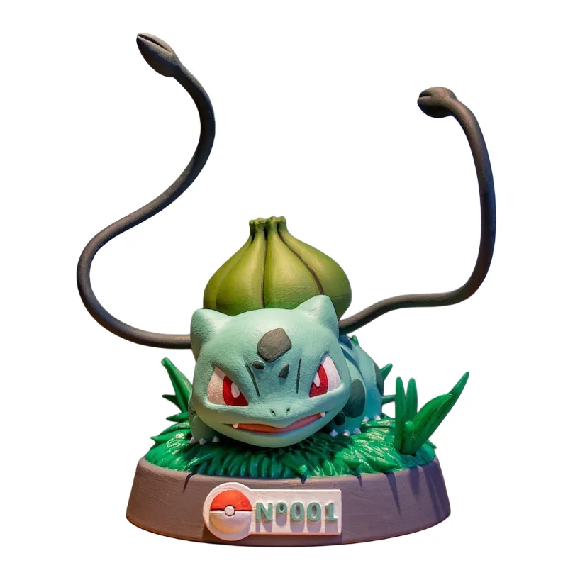 فیگور بولباسور، Bulbasaur Figure، پوکمون، Pokemon، استارتر نسل اول، Kanto Starter، فیگور 14.5 سانتی، کلکسیون انیمه، Pokédex No.001