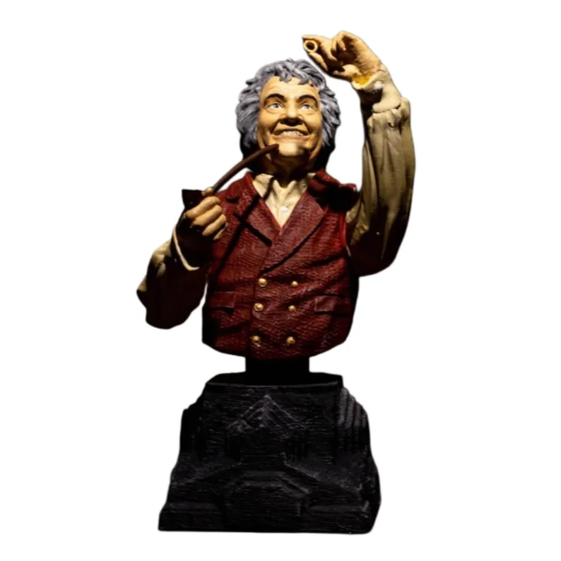 فیگور بیلبو بگینز، Bilbo Baggins Bust، هابیت، The Hobbit، ارباب حلقهها، فیگور 14 سانتی، کلکسیون فانتزی، Middle-earth