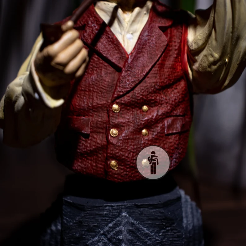 باست (Bust) فیگور بیلبو بگینز (Bilbo Baggins) – سری The Hobbit / Lord of the Rings - تصویر 1