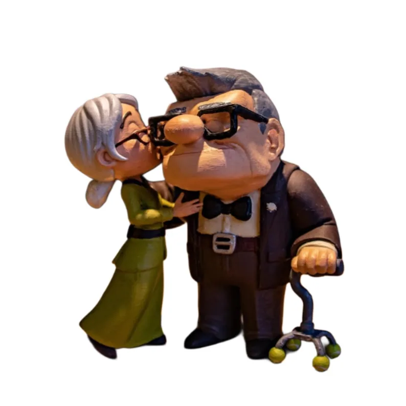 فیگور کارل و الی، Carl Ellie Figure، انیمیشن Up، پیکسار، Pixar، فیگور 10 سانتی، کلکسیون انیمیشن، هدیه عاشقانه