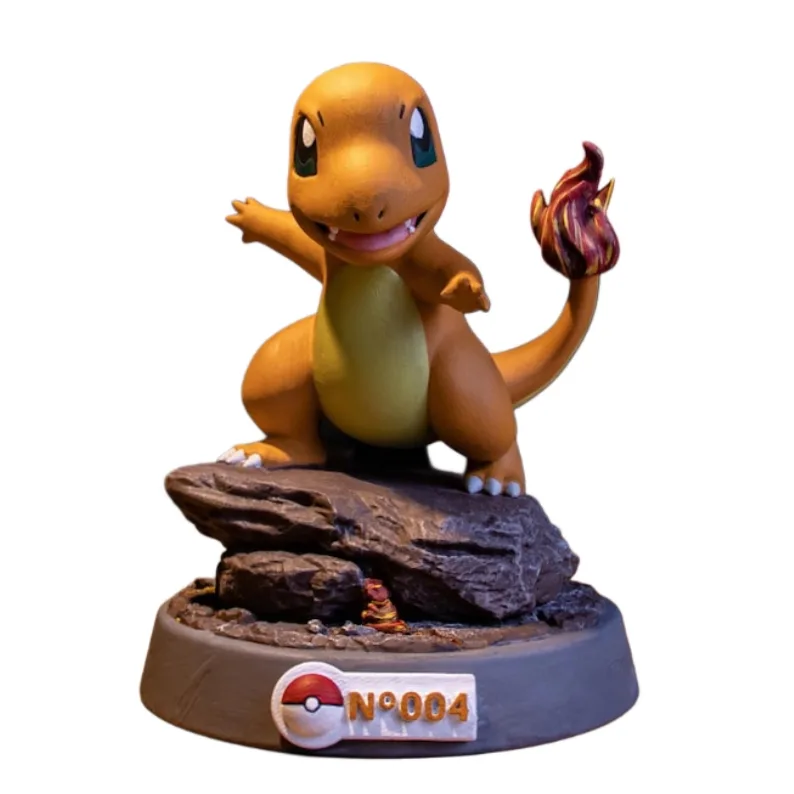 فیگور Charmander، Pokémon، فیگور پوکمون، فیگور شخصیت Charmander، دکوری پوکمون، مجسمه Pokémon