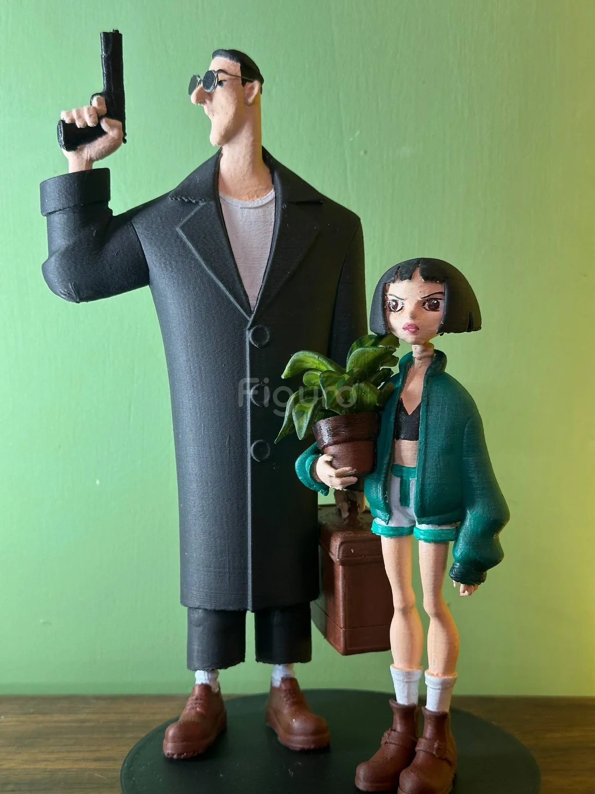 فیگور Diorama Leon و Mathilda از فیلم Léon: The Professional - تصویر 1