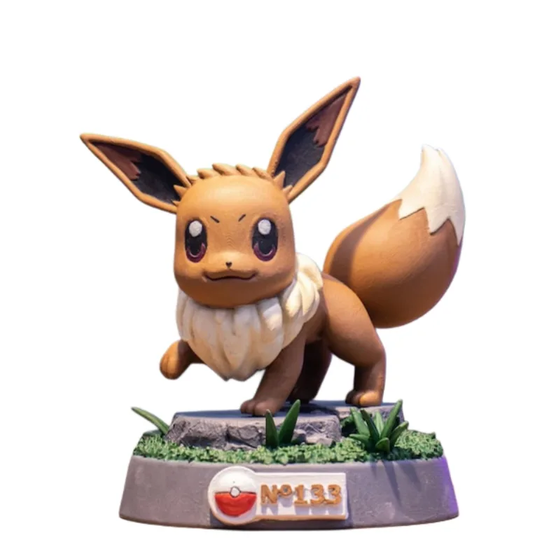 Eevee, Pokémon, فیگور Eevee, دکوری Pokémon, فیگور Pokémon, Handmade Eevee, مجسمه Eevee