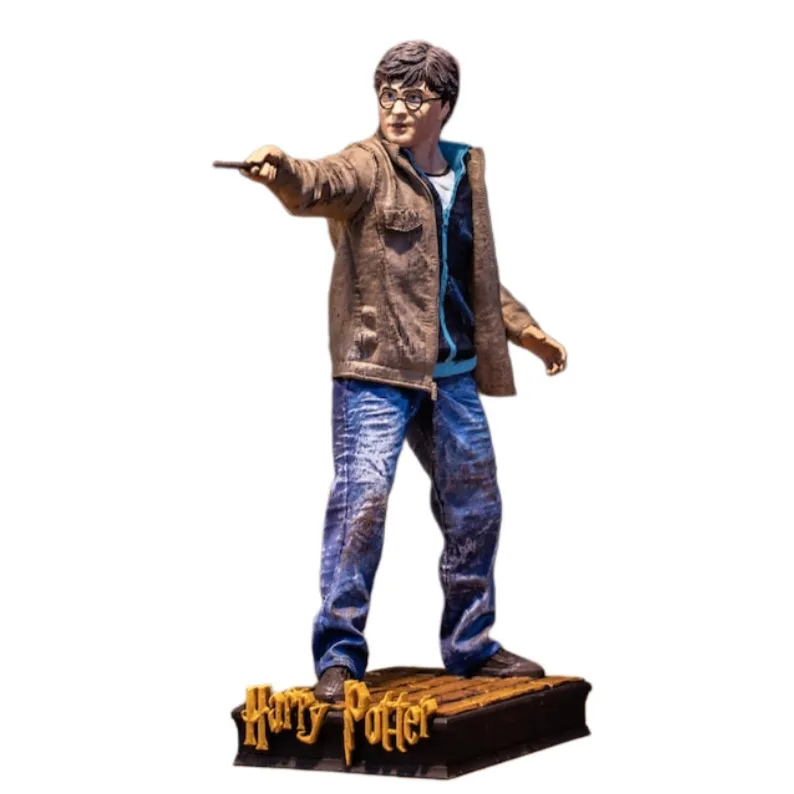 Harry Potter figure, Harry Potter collectible, Harry Potter statue, فیگور هری پاتر, فیگور هری پاتر فیلم, Harry Potter wand figure, collectible wizard figure, جادوگر هری پاتر, فیگور کلکسیونی هری پاتر, Harry Potter movie figure, فیگور سینمایی هری پاتر, magic wand figure