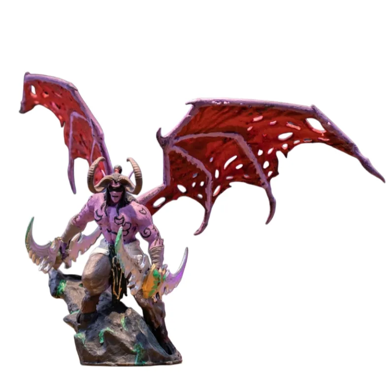 Illidan figure, World of Warcraft figure, Illidan statue, World of Warcraft collectible, ایلیدان فیگور, فیگور وورد آف وارکرفت, فیگور جادویی ایلیدان, Illidan the Betrayer, WoW collectible, بازی World of Warcraft, فیگور شخصیت بازی, collectible fantasy figure