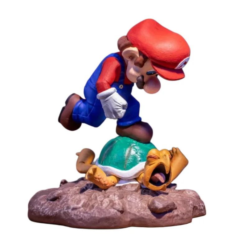 فیگور سوپر ماریو، خرید فیگور Super Mario، فیگور ماریو با کوپا، مجسمه دکوری بازی ماریو، فیگور نینتندو Super Mario، کلکسیون فیگور گیمینگ، خرید فیگور 13 سانتی ماریو، ماکت ماریو در حال پرش، اکسسوری دکور اتاق گیم، فیگور نوستالژی سوپر ماریو، مجسمه ماریو و لاک پشت Koopa