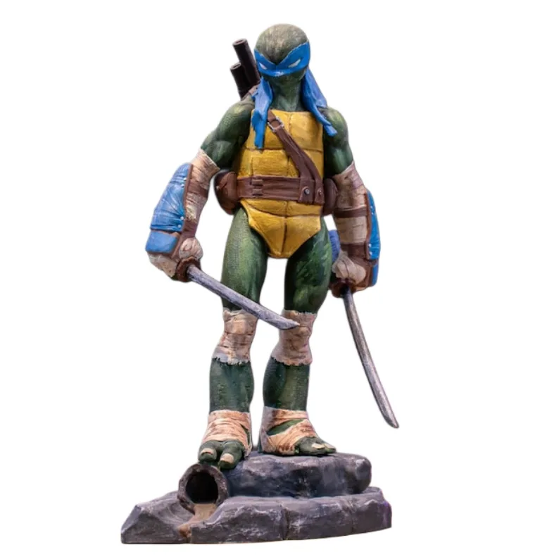 Leonardo figure, Ninja Turtles figure, Teenage Mutant Ninja Turtles collectible, Leonardo statue, TMNT figure, فیگور لئوناردو, فیگور نینجا ترترل, Teenage Mutant Ninja Turtles statue, Ninja Turtles collectible, ninja warrior figure, فیگور کلکسیونی انیمیشنی, TMNT collectible