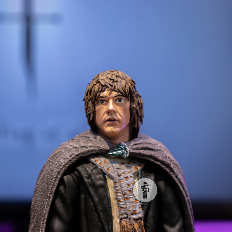 ست فیگور کلکسیونی مری و پیپین (Merry & Pippin) – سری The Lord of the Rings - تصویر 1