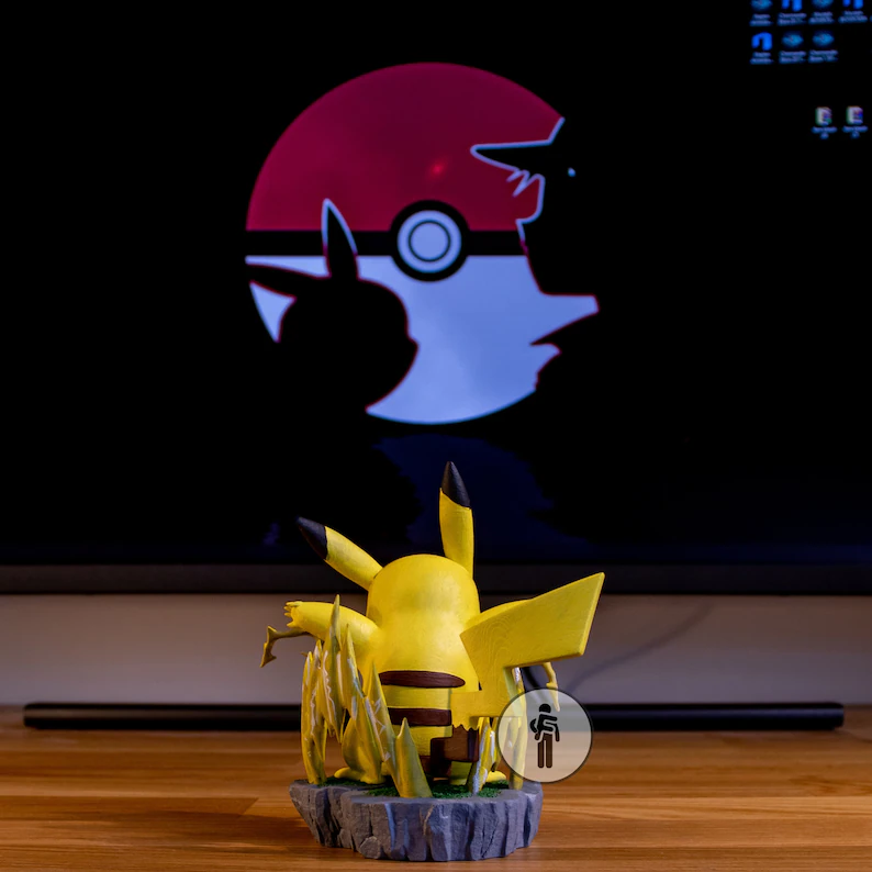 فیگور پیکاچو (Pikachu) با افکت رعد و برق – پوکمون Pokemon - تصویر 1