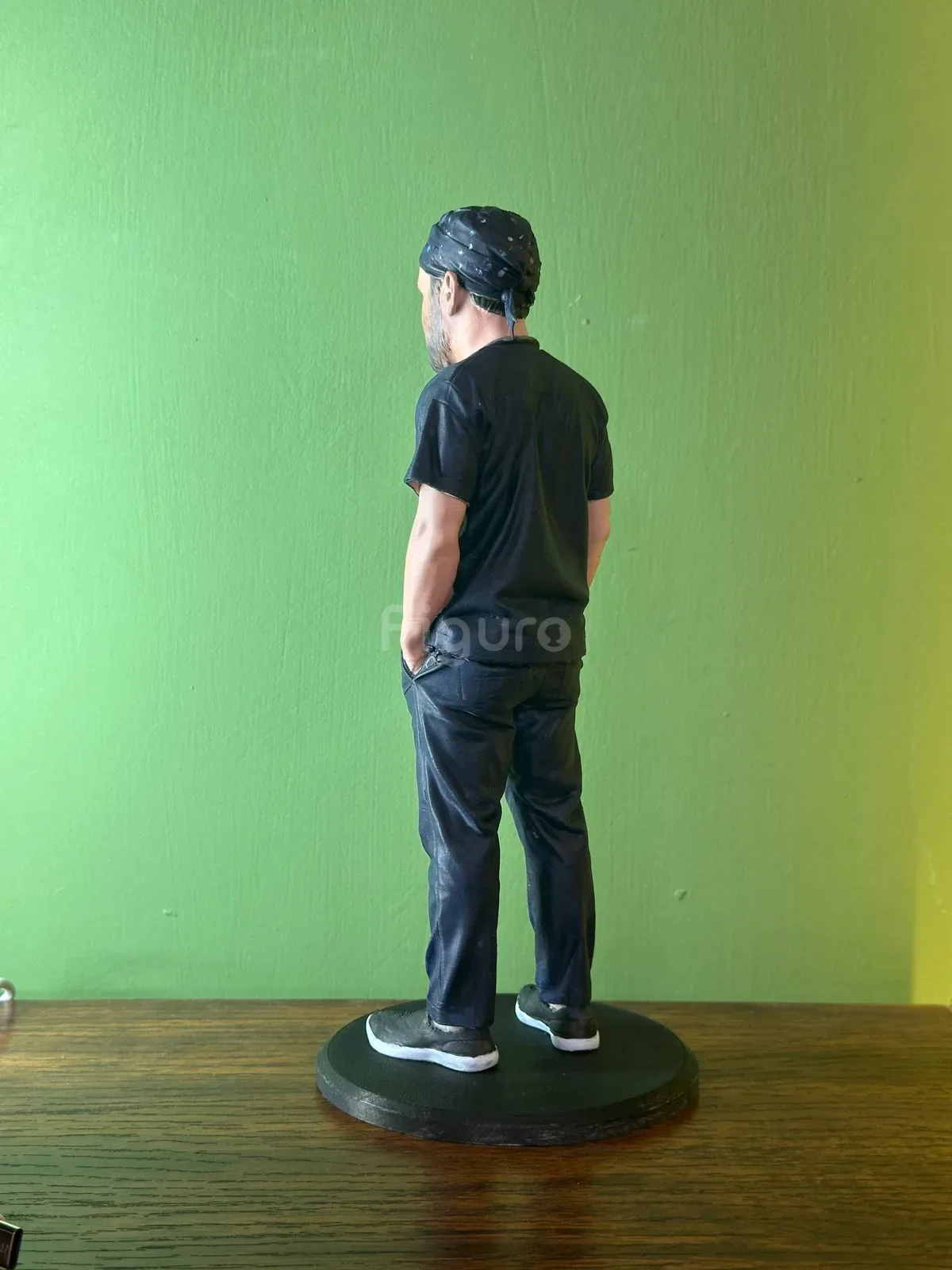 فیگور حرفه‌ای پزشک (bobble head) 20 سانتی — سبک نیمه واقع‌گرایانه — عکس 4