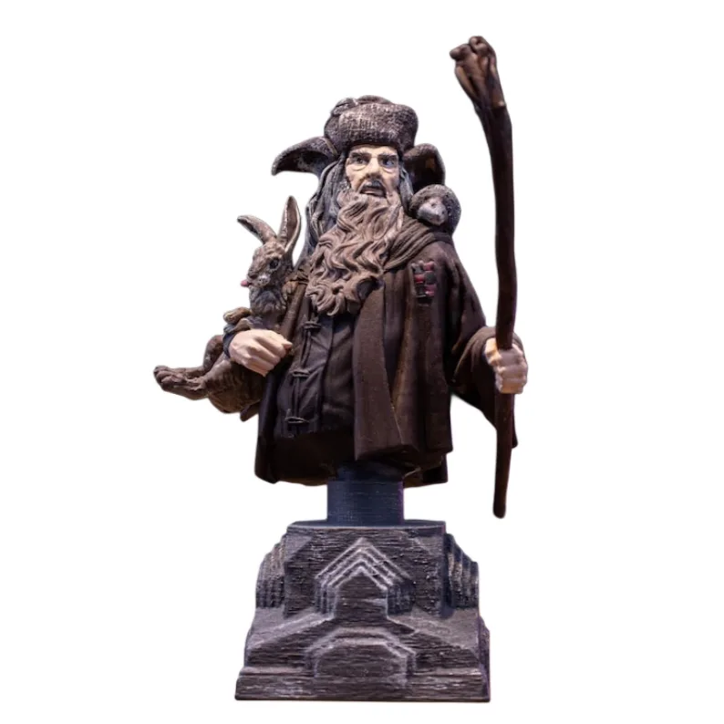 Radagast figure, The Hobbit figure, Radagast statue, The Hobbit collectible, راداگاست فیگور, فیگور ارباب حلقهها, فیگور جادوگر راداگاست, Hobbit collectible, Tolkien figure, فیگور کلکسیونی جادوگر, سینمایی راداگاست, Hobbit wizard figure