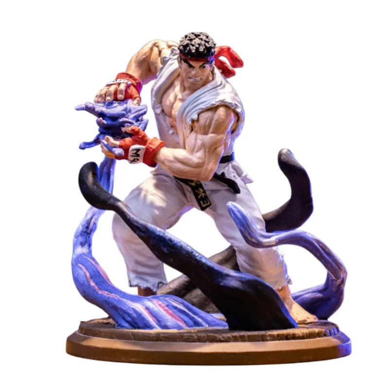 فیگور ریو، خرید فیگور Ryu، فیگور Street Fighter، مجسمه ریو هوشی، فیگور حدوکن Ryu، کلکسیون فیگور بازی مبارزه ای، خرید فیگور 13 سانتی ریو، ماکت Ryu با لباس کاراته سفید، اکسسوری دکور اتاق گیم، فیگور کپکام Capcom، مجسمه دکوری استریت فایتر