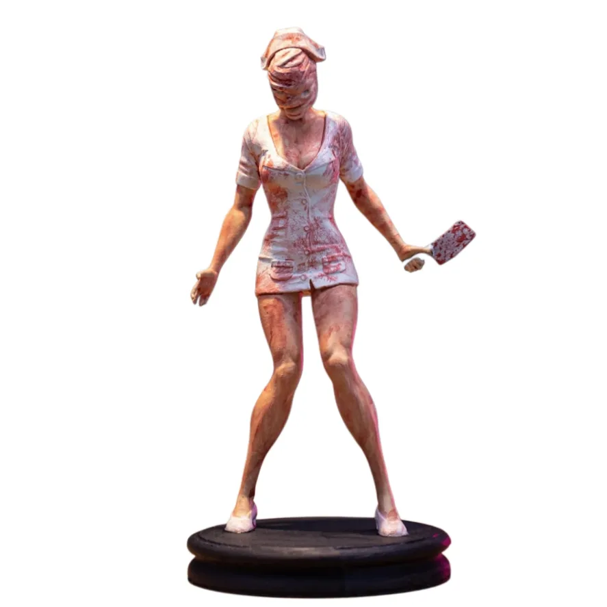 فیگور نرس سایلنت هیل, Silent Hill Nurse figure, فیگور سایلنت هیل, Silent Hill figure, فیگور ترسناک, horror figure, فیگور گیمینگ, game figure, فیگور کلکسیونی, collectible figure, دکوری ترسناک, horror collectible, مجسمه سایلنت هیل, فیگور بازی ترسناک, فیگور دکوری گیمینگ