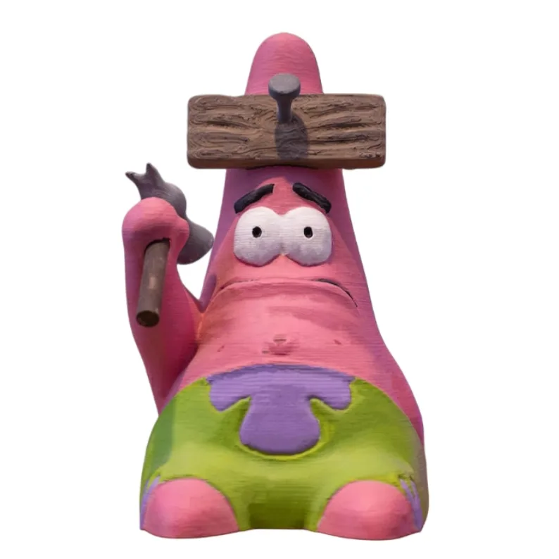 فیگور پاتریک, Patrick Star figure, خرید فیگور باب اسفنجی, مجسمه پاتریک استار, SpongeBob Patrick collectible, فیگور کارتونی, اکشن فیگور باب اسفنجی, هدیه برای طرفداران باب اسفنجی, Patrick Star toy, فیگور کلکسیونی انیمیشن