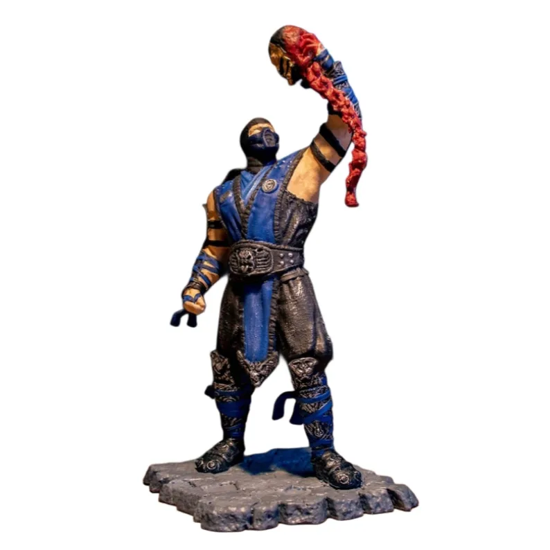 فیگور ساب زیرو، خرید فیگور Sub Zero، فیگور Mortal Kombat، مجسمه دکوری نینجا آبی، فیگور فیتالیتی ساب زیرو، کلکسیون فیگور بازی مبارزه ای، خرید فیگور 15 سانتی مورتال کمبت، اکسسوری دکوری گیمینگ، ماکت ساب زیرو کلاسیک، فیگور نینجا یخی