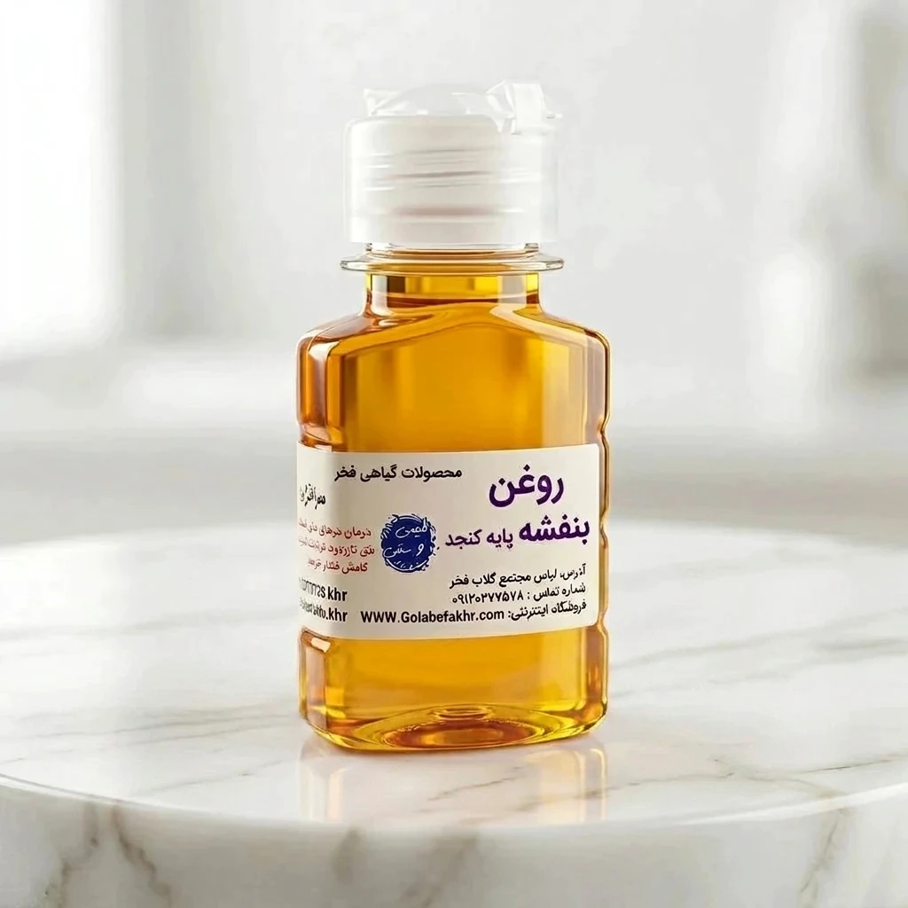 روغن بنفشه پایه کنجد