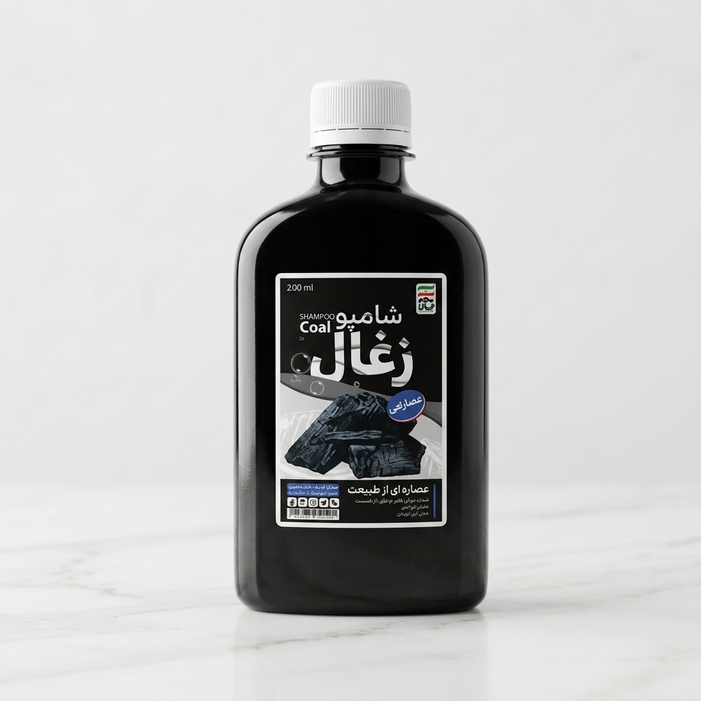 شامپو زغال 