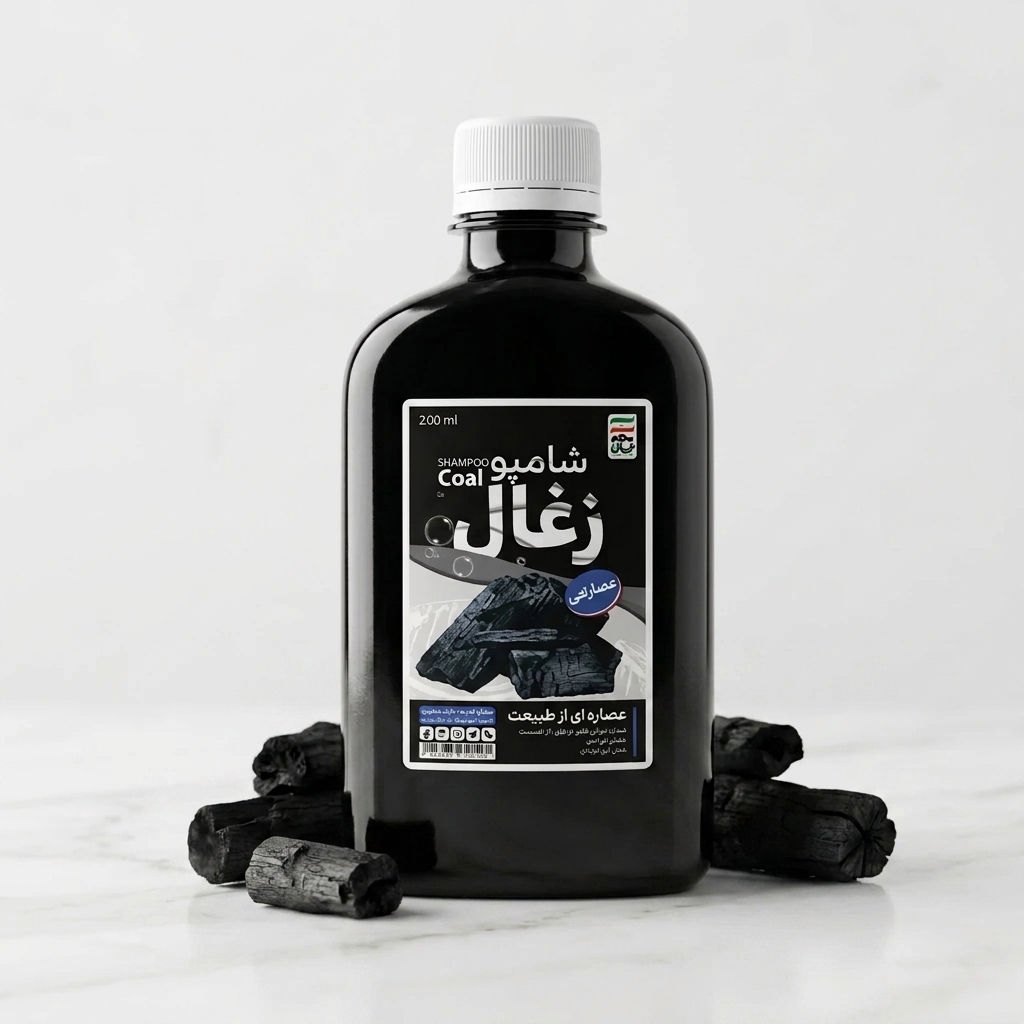 شامپو زغال 
