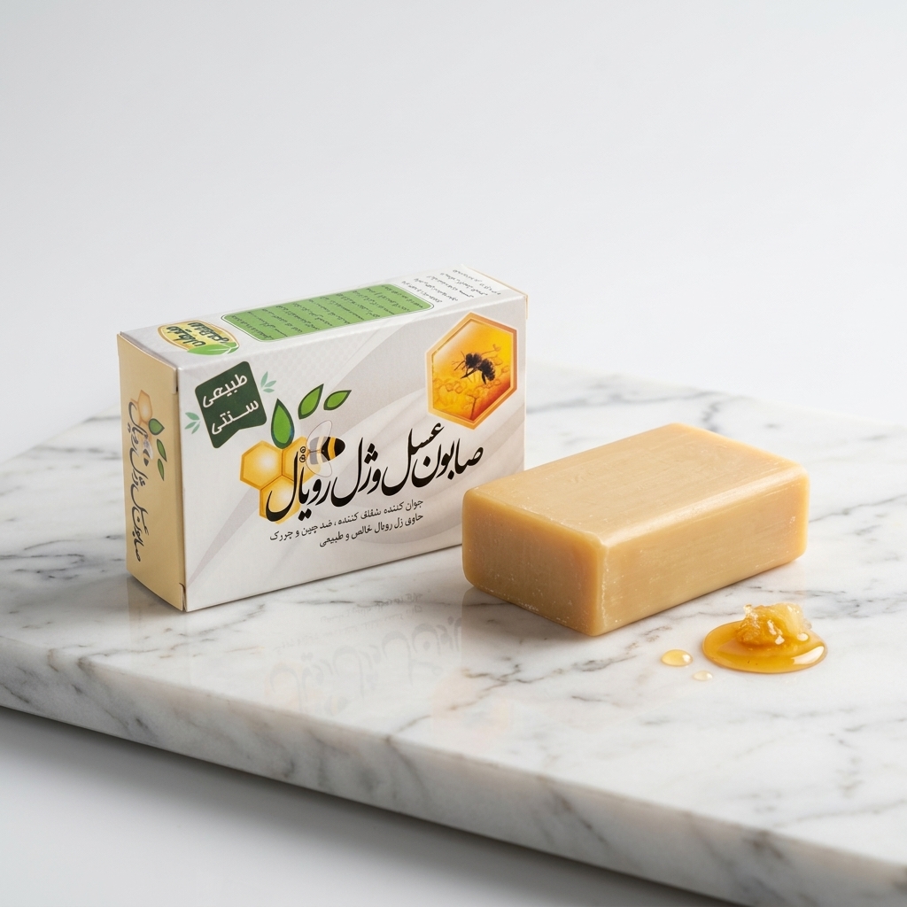 صابون عسل و ژل رویال