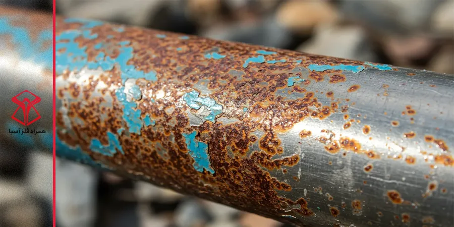 زنگ ورق استیل