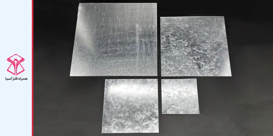 ابعاد ورق گالوانیزه شیت شده